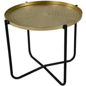 Lesli Living Bijzettafel Sumba Goud 35 cm