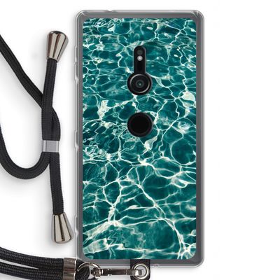 Weerkaatsing water: Sony Xperia XZ2 Transparant Hoesje met koord
