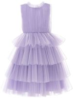 Tulleen robe Farvue à volants superposés - Violet