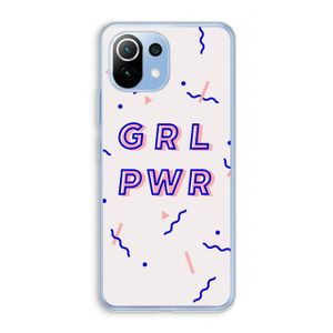 GRL PWR: Xiaomi Mi 11 Lite Transparant Hoesje