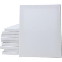 Creativ Company Gespannen canvas, d: 1,6 cm, afm 40x50 cm, 280 gr, wit, 20 stuk/ 1 doos