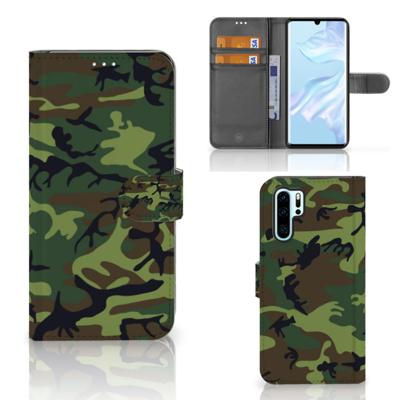 Huawei P30 Pro | Telefoon Hoesje | Army Dark
