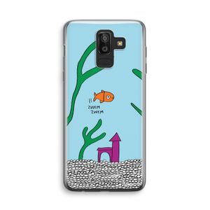 Aquarium: Samsung Galaxy J8 (2018) Transparant Hoesje