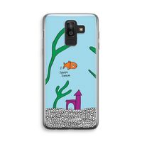 Aquarium: Samsung Galaxy J8 (2018) Transparant Hoesje
