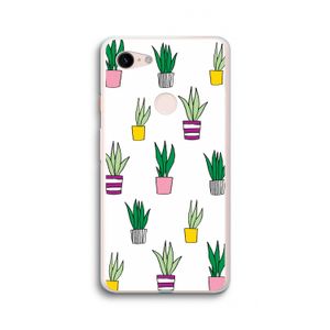 Sanseveria: Google Pixel 3 XL Transparant Hoesje