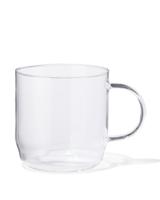 HEMA Cappuccinomok 440ml glas stapelbaar (transparant)