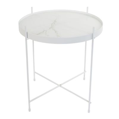 Zuiver Cupid bijzettafel marmer Wit