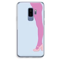 Pink panty: Samsung Galaxy S9 Plus Transparant Hoesje