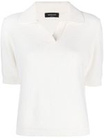 Fabiana Filippi polo orné de sequins - Blanc