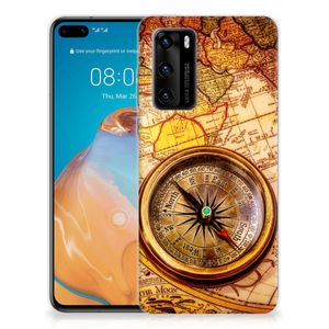 Huawei P40 Siliconen Back Cover Kompas