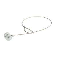 AKO hoekisolator porselein 3 delig