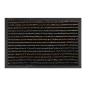Schoonloopmat Maxi Dry stripe beige/brown 40x60 cm