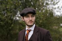 Mayser Cap | Engelse Cap | Bruin Gestreept | Peaky Blinders