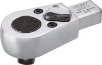 HAZET Insteek-omschakelratel 6404-1 · 14 x 18 mm insteekvierkant massief · 1/2 inch (12,5 mm) vierkant massief · Lengte: 83,5 mm