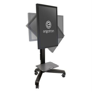 Ergotron 24-191-085 Neo-Flex Mobile MediaCenter VHD TV-wagen 94,0 cm (37) - 139,7 cm (55) Kantelbaar, Roteerbaar