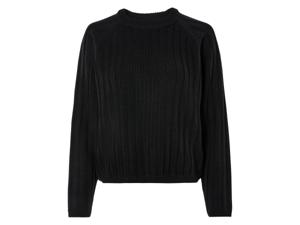 esmara Gebreide dames trui (M (40/42), Zwart)