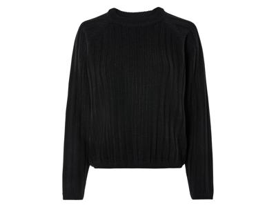 esmara Gebreide dames trui (S (36/38), Zwart)