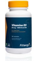 Vitamine D3 25mcg met zink