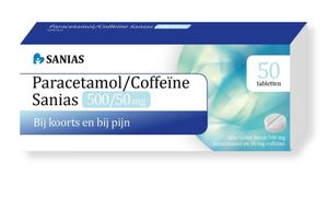 Paracetamol coffeine 500/50mg