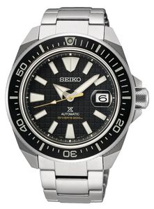 Seiko SRPE35K1 Prospex Automaat Horloge staal zilverkleurig-zwart 43,8 mm