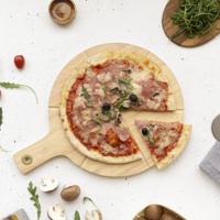 Livoo Livoo Pizzasnijset 30 cm hout - thumbnail