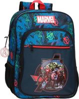 Marvel On The Warpath rugzak junior 13,7 liter donkerblauw/zwart - thumbnail