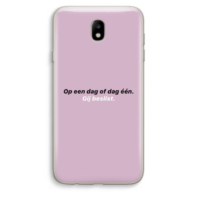 gij beslist: Samsung Galaxy J7 (2017) Transparant Hoesje