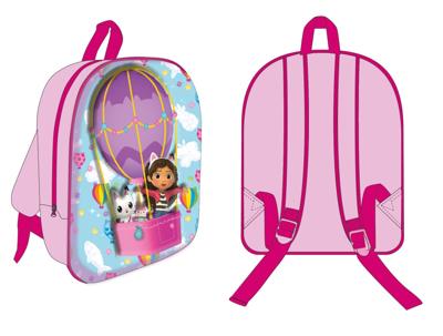 Gabi's poppenhuis Hot Air Balloon 3D rugzak, tas 30 cm