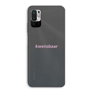 kwetsbaar: Xiaomi Redmi Note 10 5G Transparant Hoesje