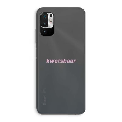 kwetsbaar: Xiaomi Redmi Note 10 5G Transparant Hoesje