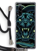 Cougar and Vipers: Sony Xperia 5 Transparant Hoesje met koord