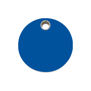 Circle II plastic dierenpenning medium/gemiddeld dia. 3 cm - RedDingo