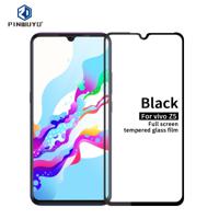 PINWUYO 9H 2.5D Full Screen Tempered Glass Film for Vivo Z5(Black)