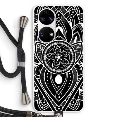 It's Complicated: Huawei P50 Transparant Hoesje met koord