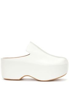 JW Anderson sandales à plateforme - Blanc