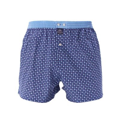 McAlson Boxer met binnenbroek stippen blauw
