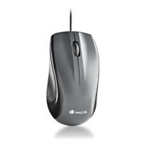 Muis NGS Musk Zwart Grijs 1200 DPI