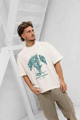 Equalité Eagle Boxy T-Shirt Heren Wit - Maat XXS - Kleur: Wit | Soccerfanshop