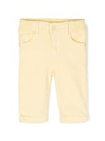 Stella McCartney Kids pantalon à broderies - Jaune