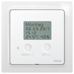 Eltako BUTH55ED/12V DC-pm Busschakelklok thermohygrostaat Opbouw (op muur)