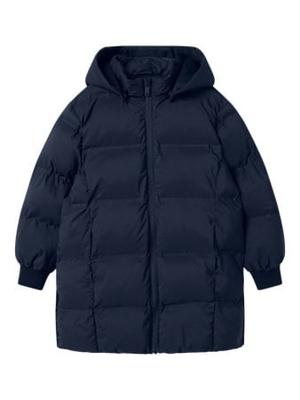 Name it winter winterjas meisjes - blauw - puffer, lang - NkfMusk