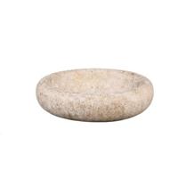 PTMD Aly Cream cement round bowl small - thumbnail