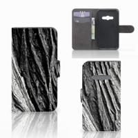 Book Style Case Samsung Galaxy Xcover 3 | Xcover 3 VE Boomschors Grijs | Portemonnee hoesje