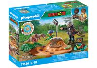 Playmobil Dinos Stegosaurusnest met Eierdief 71526 - thumbnail