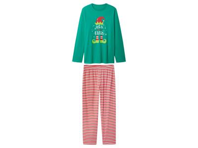 esmara Men Heren kerstpyjama (Groen, L)