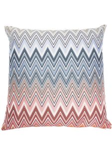 Missoni Home coussin Jarris à imprimé zigzag - Rose