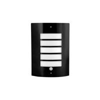 Lyora Zwarte buitenlampLugo met sensor - 8475