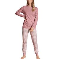 Calida Lovely Nights Pyjama With Cuff - thumbnail