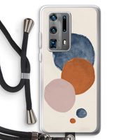 Geo #4: Huawei P40 Pro Plus Transparant Hoesje met koord