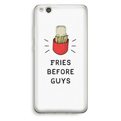 Fries before guys: Huawei Ascend P10 Lite Transparant Hoesje